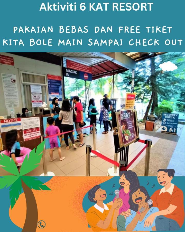 Paragon Water Themepark Suites Melaka By Ggm Bagian luar foto