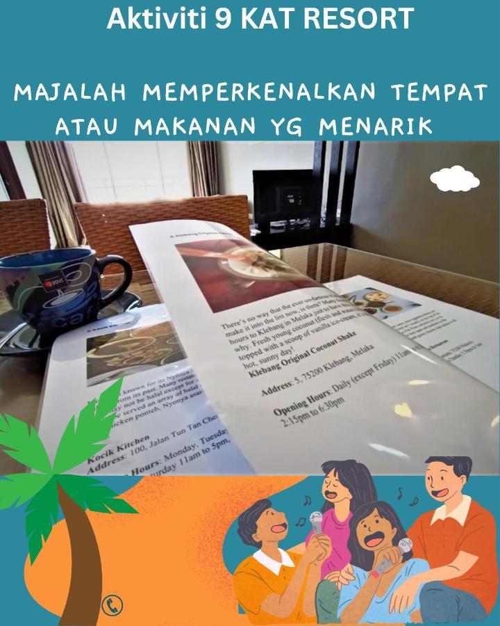 Paragon Water Themepark Suites Melaka By Ggm Bagian luar foto